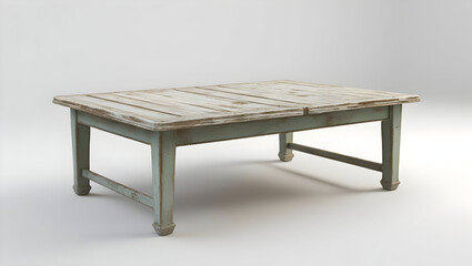 Fototapeta premium Patio table isolated on transparent background 