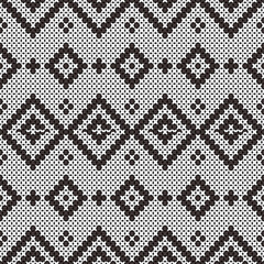Warm and Cozy Traditional Knit Fabric with Rustic and Bohemian Elements