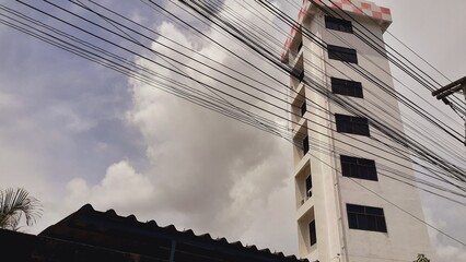 Various buildings in the city