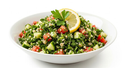 Ensalada Libanesa Tabbouleh con Bulgur y Perejil