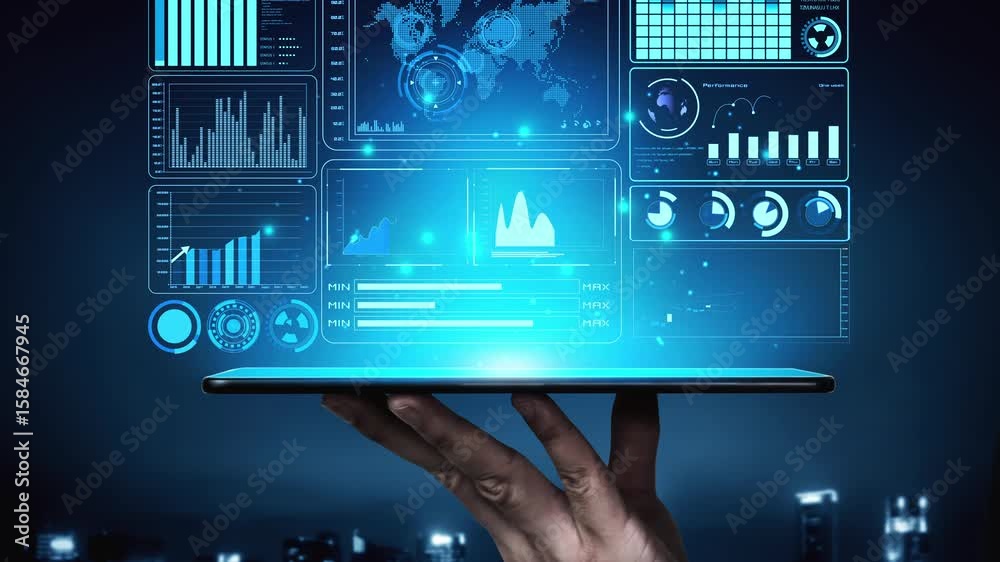 Poster data analytics and big data strategy for real-time analytics, predictive data modeling, business int