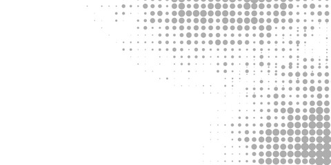 silver dot confetti . Awesome abstract background of silver varied circles. © Bagus