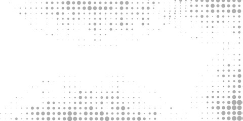 silver dot confetti . Awesome abstract background of silver varied circles. © Bagus