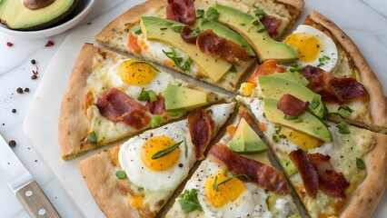 pizza on a plate