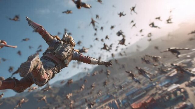 Apex Legends:  Skydiving Chaos