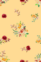 Flowers pattern allover pattern all over abstract pattern