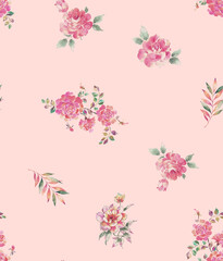 Flowers pattern allover pattern all over abstract pattern