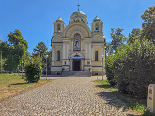 Monuments and walking areas in Częstochowa, Poland. © Senatorek