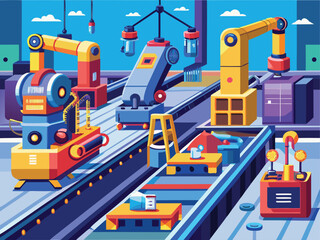 Digital Factory Dashboard Controlling Production