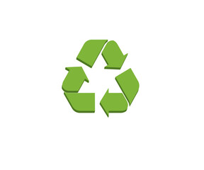 Obraz premium recycle symbol icon