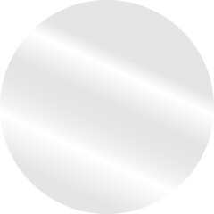 Abstract black and white gradient circle with diagonal light streaks