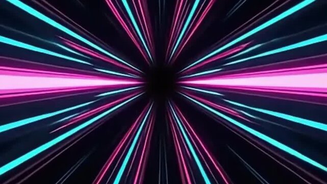 spinning zigzag background, radial burst loop, seamless vector animation, retro flyer background, magenta teal abstract, 4K ultra HD background, rotating abstract pattern, hypnotic seamless loop, 