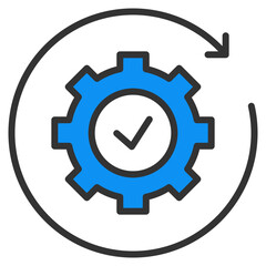 Agile Method Icon Element For Design