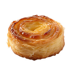 Deliciously golden swirl pastry with crispy layers perfect for breakfast or dessert indulgence time