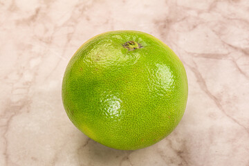 Green ripe fruit sweetie citrus