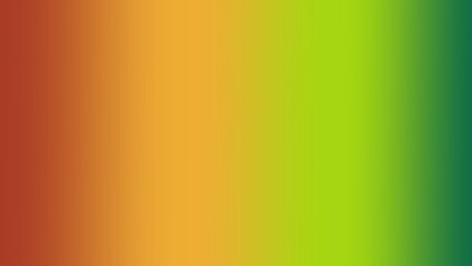 sunset to forest gradient blend red yellow green colors background 