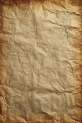 Crinkled brown paper texture perfect for backgrounds and artistic projects