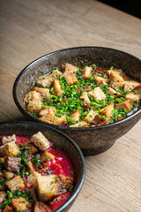 A vibrant and colorful food photography collection featuring healthy meals, refreshing drinks, gourmet salads, delicious desserts, and creative food platings. Perfect for use in culinary blogs.