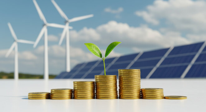 Green Energy Investment Renewable Growth.