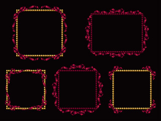 リボン、パールF、11ワインB
