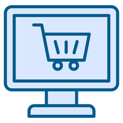 E-Procurement Icon Element For Design