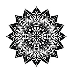vector illustration of a mandala