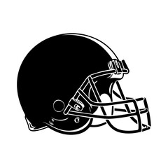 american football helmet vector