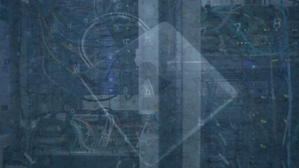 3D-rendered rack scanning for malware triggers padlock pulsing, firewall disabling and glitching