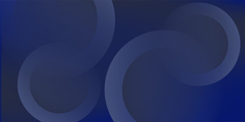 Minimalist banner background, pastel colorful, Light Blue gradations. Circle effect style geometric, abstract background. Vector