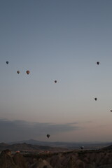 Hot Air Balloons over Cappadocia at Sunrise
