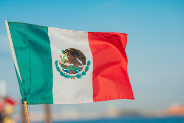flag of Mexico colors red green white