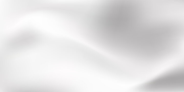 Silver background with metal mirror texture. Chrome gradient surface with simple abstract light ball. vector ilustration