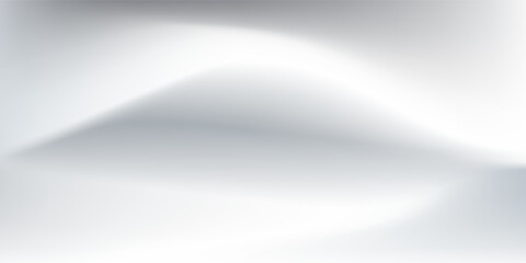 Silver foil background with metal mirror texture. Chrome gradient surface with light gloss.  Modern