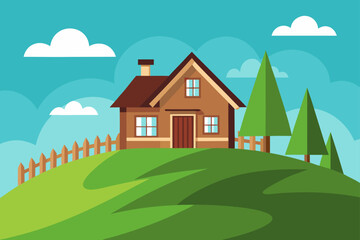 house in the forest