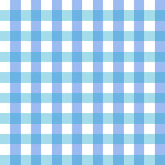 Blue Gingham Check Pattern Textile Design for Fashion, Home Decor, and Craft Projects