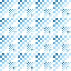 Light Blue Geometric Pattern with Squares and Triangles for Modern Design Projects and Background Use
