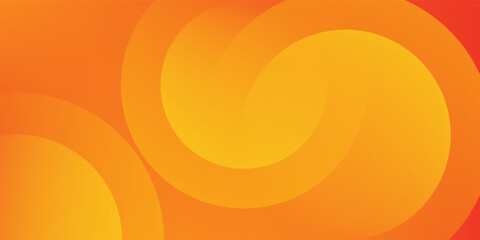 abstract yellow background with circular shapes and halftone composition eps 10