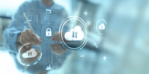 Cloud Computing and Secure Data Storage in Digital Environment.