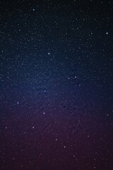 Quiet and peaceful nighttime scene showcasing an uninterrupted view of thousands of glowing stars across the dark sky overhead