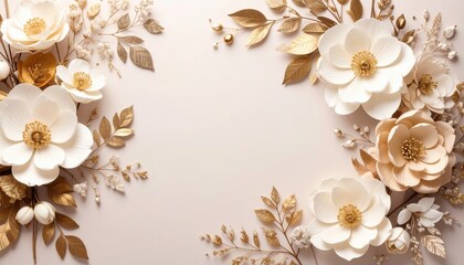 Elegant floral arrangement home decor digital artwork soft background close-up view decorative concept