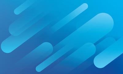 Abstract blue background with diagonal lines. Dynamic shapes composition. Vector illustration eps10.