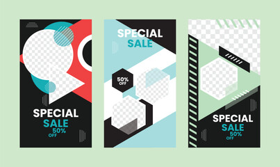 Special Offer Instagram Story Template, Mega Discount Instagram Story, Flash Sale Instagram Story Design