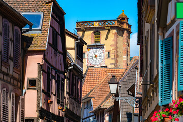 The beautiful Alsace village of Ribeauvillé