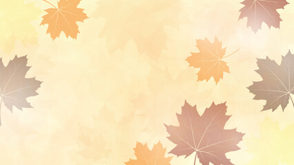 maple leaves background
