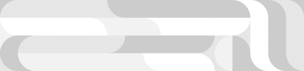 Obraz premium White trendy seamless background of circles and squares in modern Scandinavian style. Cover of gray geometric shapes in retro texture for wallpaper or packaging.