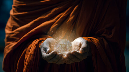 Bitcoin in the Hands of a Monk: Exploring the Intersection of Cryptocurrency and Spirituality