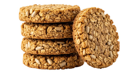 Isolated Oatmeal Cookies