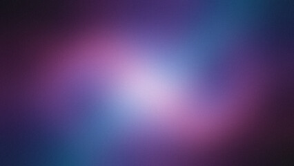 Fototapeta premium Photo of a grainy purple and blue gradient creates a dreamy, abstract background