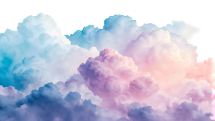 watercolor cloud blends warm and cool tones creating an ethereal and dreamy effect on a white background isolated on white background 10858989 1