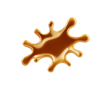 A dynamic and detailed splash of soft pink liquid, captured mid-motion. The splash radiates outwards with droplets scattering from a central pool of liquid.